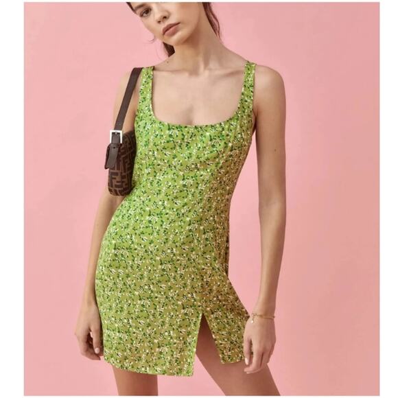 Reformation Dresses & Skirts - Reformation Noha Dress in Samantha green 2